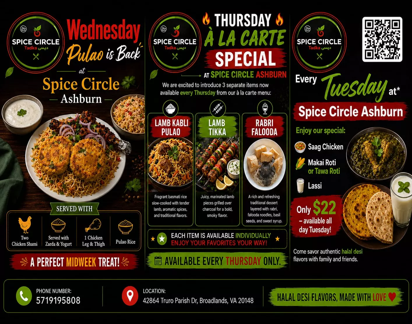 Daily Specials in Ashburn